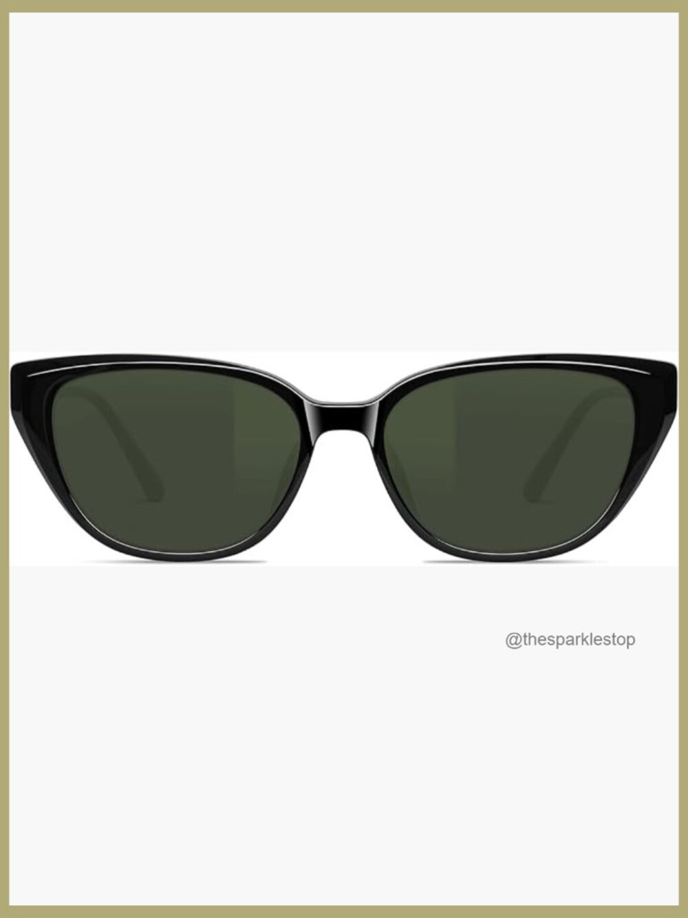 Corning Glass Lens Polarized Sunglasses, Retro Fashion, UV400 Protection